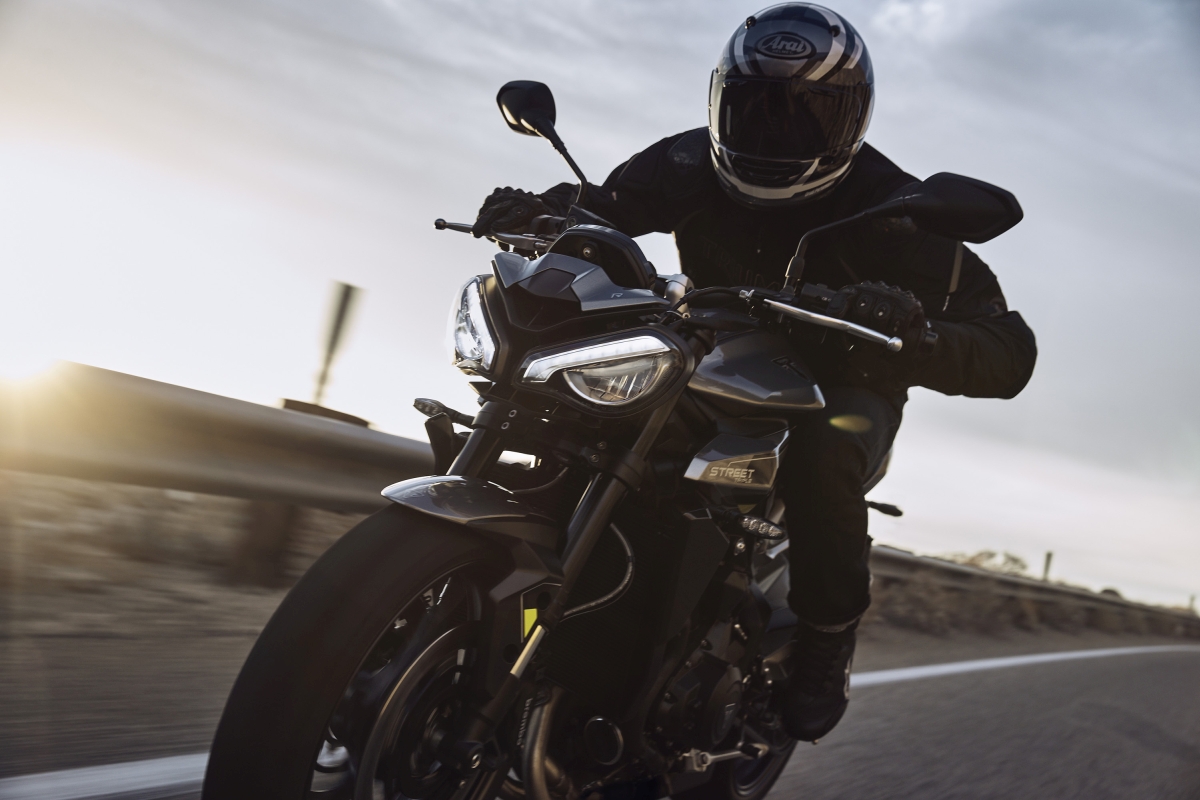 De nieuwe 2023 Street Triple 765-reeks